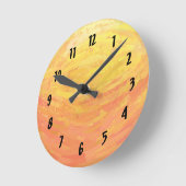 Dragons Eye Runde Wanduhr (Winkel)