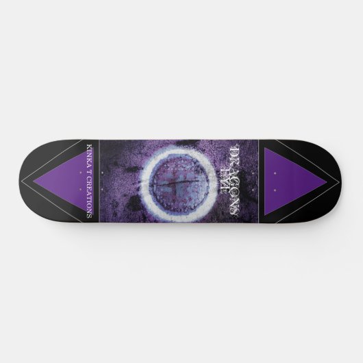Dragons Eye Skateboard Deck 8 1/8" (Horizontal)