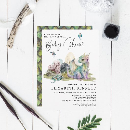 Dragons Fairy Tale | Dragon Eggs Baby Dusche