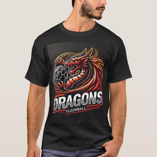 Dragons Football t Shirt (Vorderseite)
