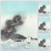 Dragon's Fury Sea Battle for Mount Fuji, Japan Aufkleber (Vorderseite)