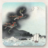 Dragon's Fury Sea Battle for Mount Fuji, Japan Getränkeuntersetzer (Vorderseite)