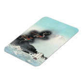 Dragon's Fury Sea Battle for Mount Fuji, Japan Magnet (Linke Seite)