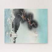 Dragon's Fury Sea Battle for Mount Fuji, Japan Puzzle (Horizontal)