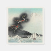 Dragon's Fury Sea Battle for Mount Fuji, Japan Serviette (Vorderseite)