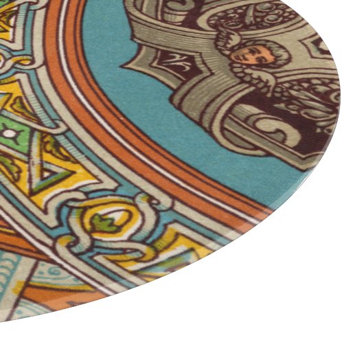 Dragons & Gargoyles Glass Cutting Board Schneidebrett (Ecke)