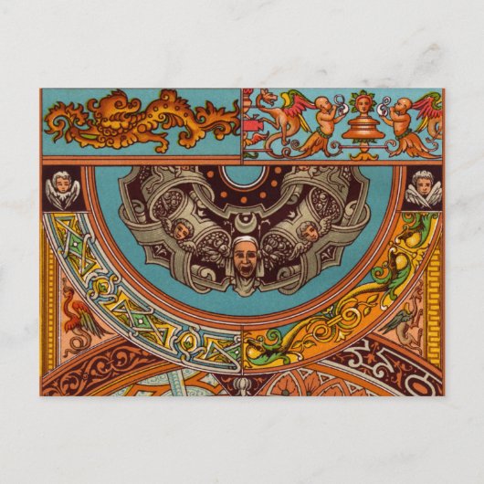 Dragons & Gargoyles Postcard Postkarte (Vorderseite)