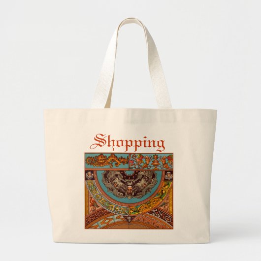 Dragons & Gargoyles Tote Bag Jumbo Stoffbeutel (Vorne)
