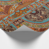 Dragons & Gargoyles Umschlagpapier Geschenkpapier (Ecke)