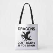 DRAGONS GLAUBEN AUCH NICHT IN IHNEN TASCHE (Vorderseite)