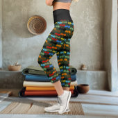 Dragons Green Flight Fantasy Capri Leggings