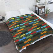 Dragons Green Flight Fantasy Fleecedecke