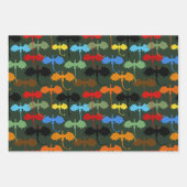 Dragons Green Flight Fantasy Geschenkpapier Set (Vorderseite 2)