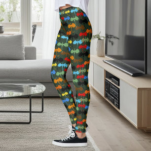 Dragons Green Flight Fantasy Leggings