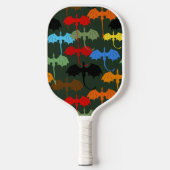 Dragons Green Flight Fantasy Pickleball Schläger (Vorderseite)