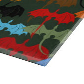 Dragons Green Flight Fantasy Schneidebrett (Ecke)