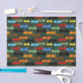 Dragons Green Flight Fantasy Seidenpapier (Handwerk)