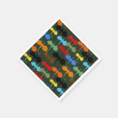 Dragons Green Flight Fantasy Serviette (Ecke)