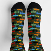 Dragons Green Flight Fantasy Socken (Oben)