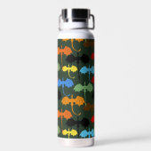 Dragons Green Flight Fantasy Trinkflasche (Rückseite)