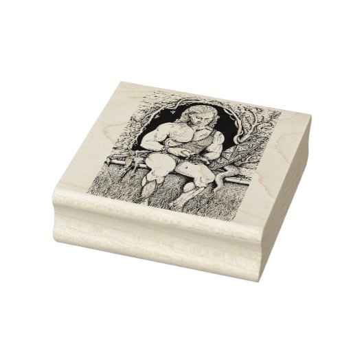 DRAGON'S HOARD, WARRIOR, GOLD-BAG, CAVE, LAIR GUMMISTEMPEL (Stempel)