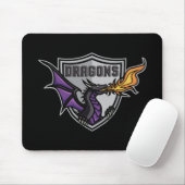 Dragons Hockey Logo Mouse Pad Mousepad (Mit Mouse)