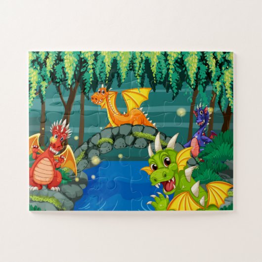 Dragons Jigsaw Puzzle (Horizontal)