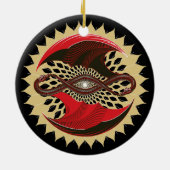 Dragons Keramik Ornament (Hinten)