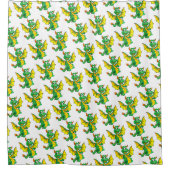 Dragons-Kinderduschvorhang Duschvorhang (Vorderseite)