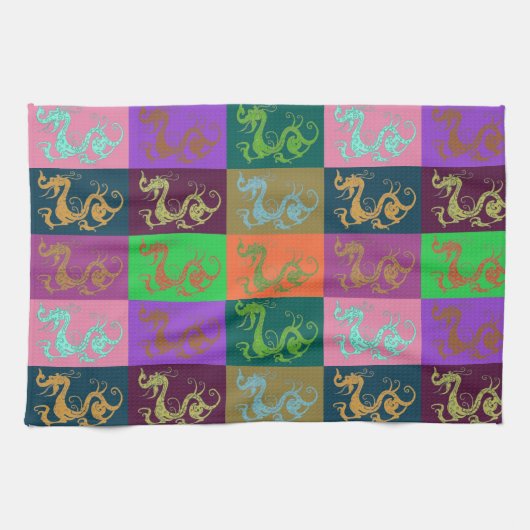 Dragons Küchentücher (Horizontal)