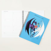 Dragons Liebe Heart Blue Planer (Anzeige)