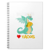 Dragons Liebe Tacos  Notizblock (Vorderseite)