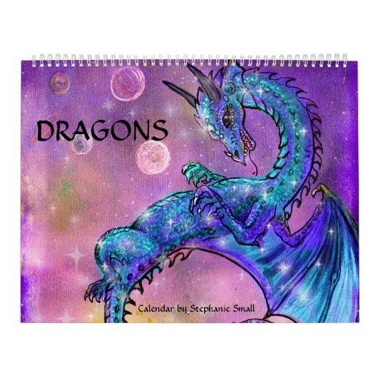 Dragons Monster Reptile Biest Tier Dra Kalender (Titelbild)