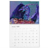 Dragons Monster Reptile Biest Tier Dra Kalender (Jan 2027)