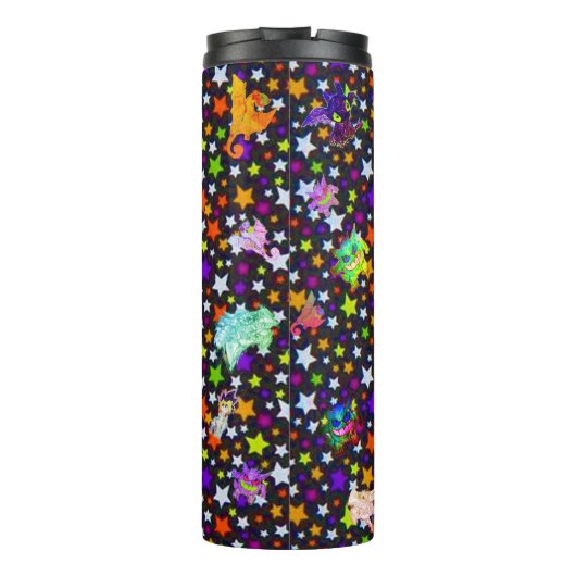 Dragons & Monsters Micheals Art Thermal Tumbler Thermosbecher (Rückseite)