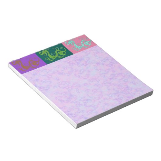 Dragons Notepad Notizblock (angewinkelt)