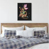 Dragon's Orbs Fairy Canvas Print Leinwanddruck (Insitu (Schlafzimmer))