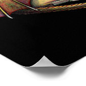 Dragon's Orbs Gothic Fairy Dragon Poster (Ecke)