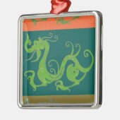 Dragons Ornament Aus Metall (Links)
