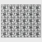 Dragons outline pattern 05.b.DOLP01 Geschenkpapier (Flach)