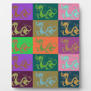 Dragons Plaque Fotoplatte