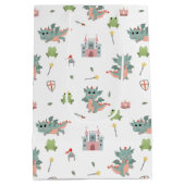 Dragons Ritter Burg Wilhelm Tell Mittlere Geschenktüte (Rückseite)