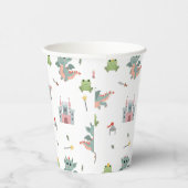 Dragons Ritter Burg Wilhelm Tell Pappbecher (Rechts)