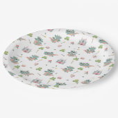 Dragons Ritter Burg Wilhelm Tell Pappteller (Schrägansicht)