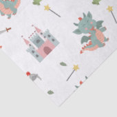 Dragons Ritter Burg Wilhelm Tell Seidenpapier (Ausschnitt)