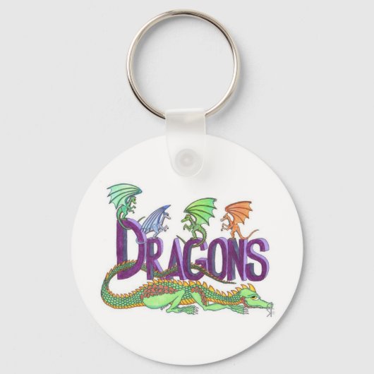 Dragons Schlüsselanhänger (Vorderseite)