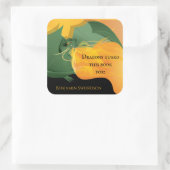 Dragons schützen dieses Buch Buchzeichen Sticker (Tasche)