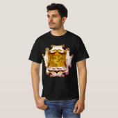 Dragons Shield  Family Crest Surname  t-shirt (Vorne ganz)