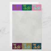 Dragons Stationery Briefpapier (Vorne/Hinten)