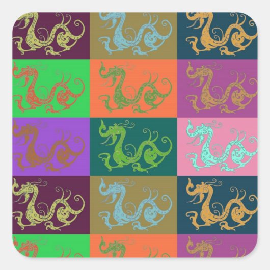Dragons Sticker (Vorderseite)